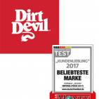 Dirt Devil bekommt eine Auszeichnung in Silber als Kundenliebling bei Focus Money.