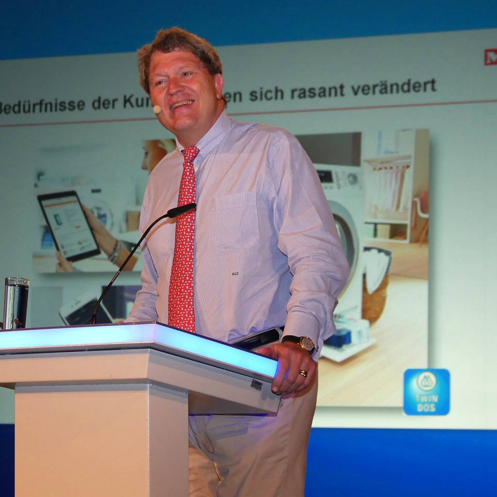 Sprach über die Chancen der Digitalisierung für den Handel: Miele-Gesellschafter Dr. Reinhard Zinkann.