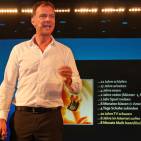 Mitreißend: Dr. Volker Busch von der Uni Regensburg. Mitreißend: Dr. Volker Busch von der Uni Regensburg.