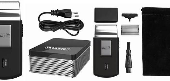 Wahl Rasierer Travel Shaver als Reise-Set.