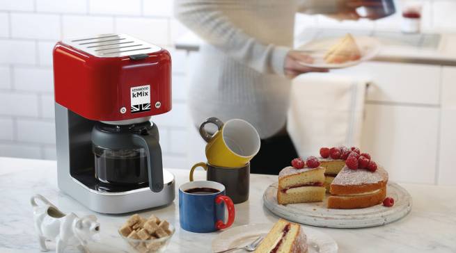 Kenwood Kaffeemaschine kMix mit Aroma Kontrolle.