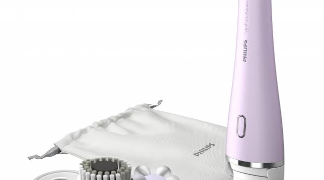 Die Philips Hautreinigungsbürste VisaPure Advanced Anti-Pollution BSC431/05