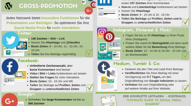 Social Media Cross Promotion Leitfaden