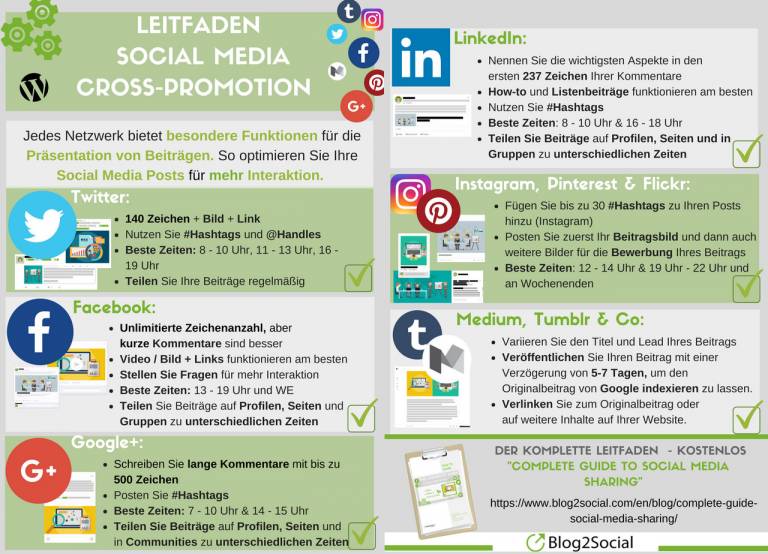 3 Regeln für Cross-Social-Media-Marketing