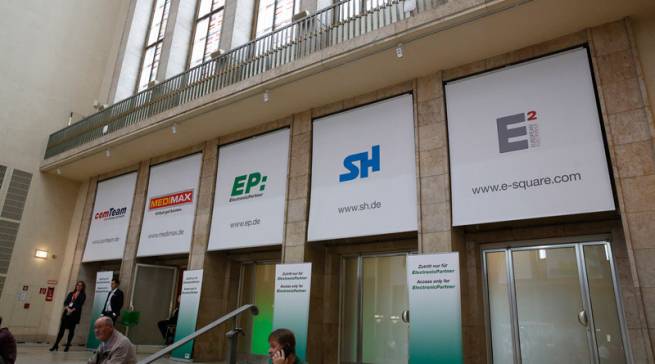 Im Palais unter dem Funkturm stehen bei ElectronicPartner Themenwelten im besonderen Fokus. Foto: Dirk Hasskarl