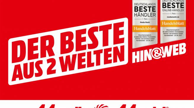 MediaMarkt wirkt: Nach der Auszeichnung die Kampagne.