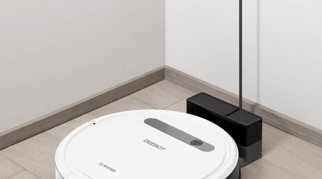 Ecovacs Saugroboter DEEBOT OZMO 610 mit Smartphone Steuerung.