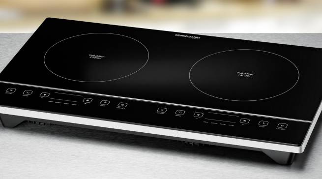 Rommelsbacher Induktionskochfeld CT 3405/IN mit Touch Control Sensoren.