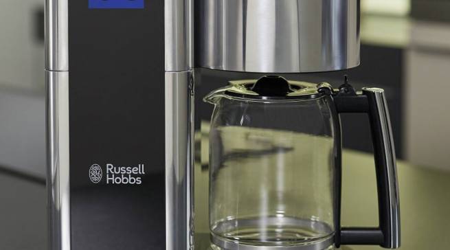 Russell Hobbs Kaffeemaschine Elegance 23370-56 mit Selbstreinigungsfunktion.