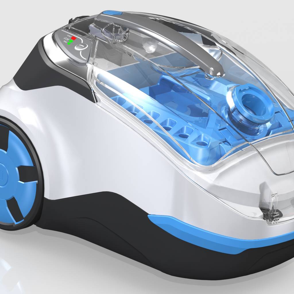 Aspirateur Thomas CYCLON HYBRID LED – Sans Sac, Parquet, Compact, Modèle 786551