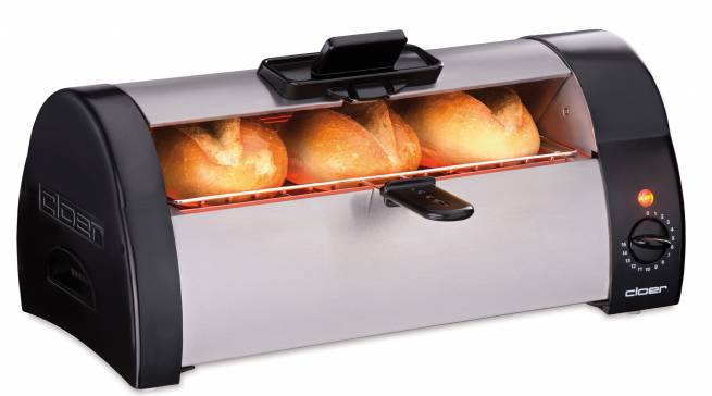 Cloer Brötchenbäcker 3080 zum Aufbacken und Überbacken.