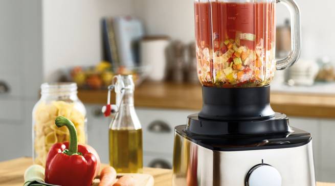 Kenwood Küchenmaschine Multipro Compact mit 2.1-Liter-Arbeitsbehälter.