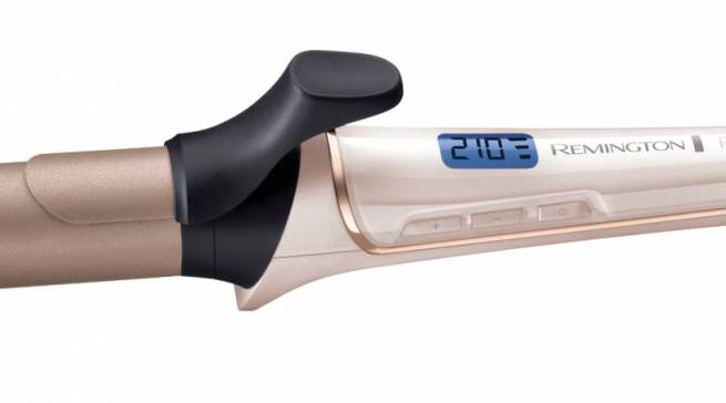 Remington PROluxe Lockenstab CI9132 mit Grip-Tech-Keramikbeschichtung.