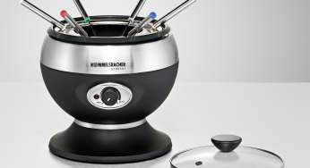 <h1>Rommelsbacher Fondue F 350</h1><h3 style='font-size: 20px; margin: 0px 0px 15px 0px;'>Fonduetopf mit 0,8 Liter Fassungsvermögen, Cool Touch Gehäuse</h3>