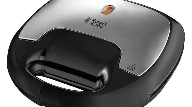 Russell Hobbs Sandwichtoaster Fiesta 3 in 1 22570-56 mit auswechselbaren Platten.