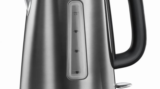 Russell Hobbs Wasserkocher Luna Moonlight Grey 23211-70 mit Schnellkochfunktion.