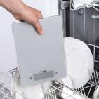 Soehnle Küchenwaage Page Aqua Proof geeignet für die Reinigung in der Waschmaschine.
