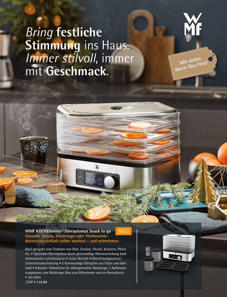 WMF: Mit Vollgas ins Weihnachtsgeschäft