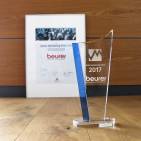 Der Ulmer Marketing Preis 2017 geht an Beurer.