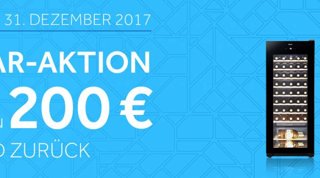 Haier Cashback: Nur noch bis Ende des Jahres.
