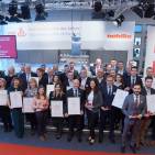 Preisverleihung auf der Ambiente in Frankfurt: Die Gewinner der „KüchenInnovation des Jahres 2018“.