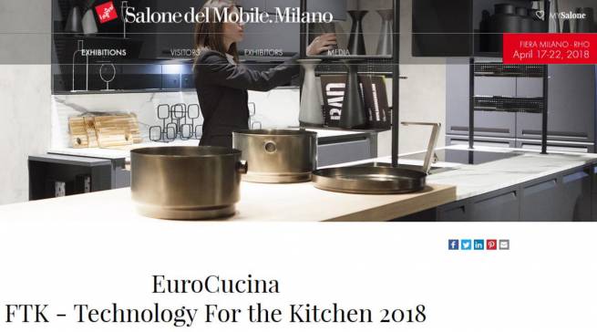 Screenshot EuroCucina