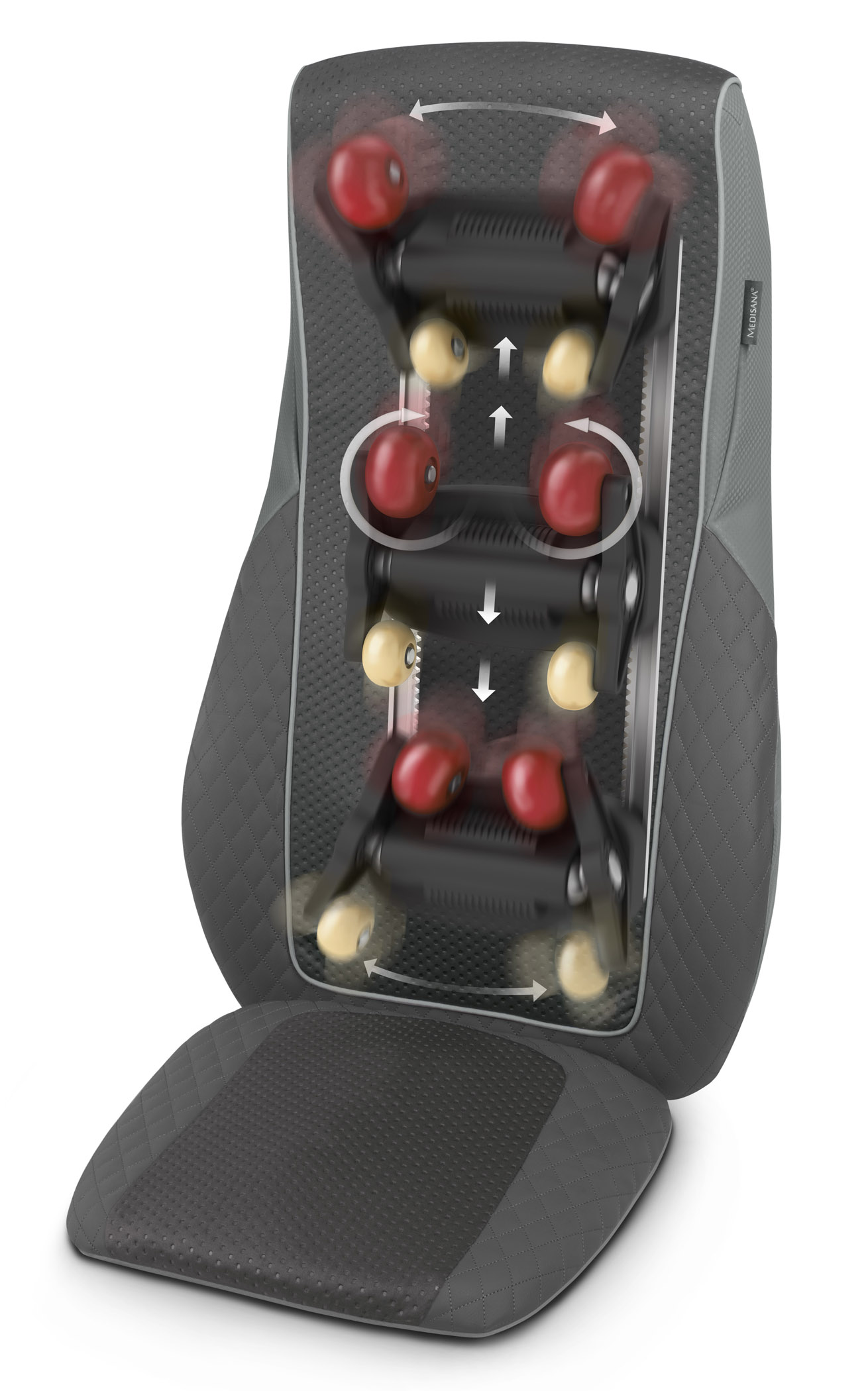 Medisana Shiatsu-Massage Sitzauflage MC 824