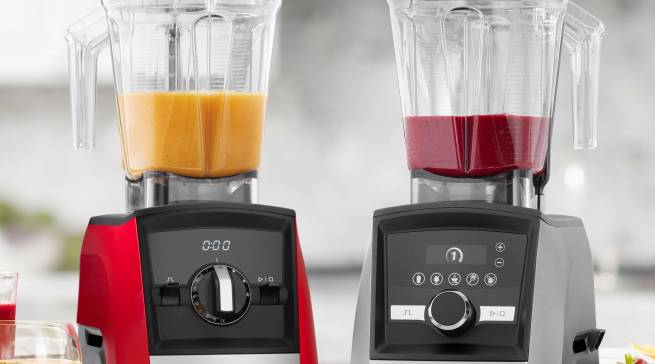Vitamix Mixer Ascent mit Automatik-Programmen.