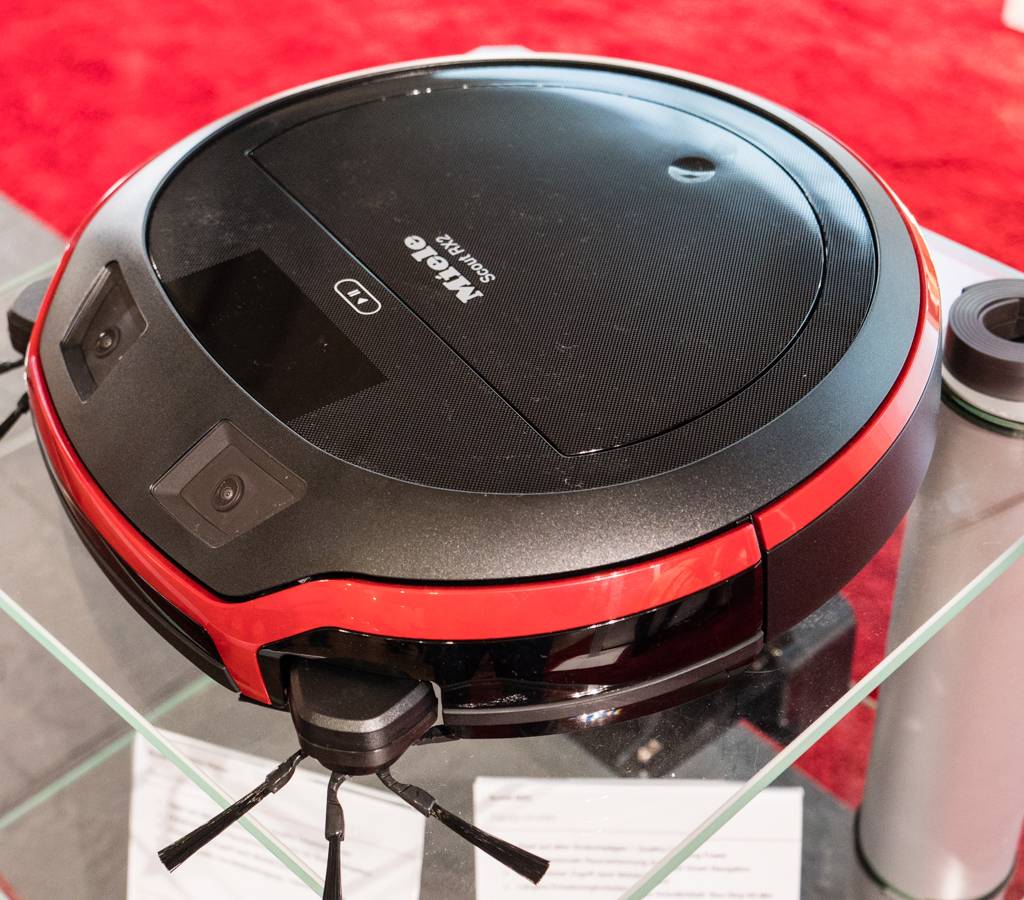 Miele Start für den Saugroboter Scout RX2.