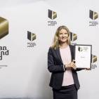 Die Auszeichnung wurde in Berlin von Beurer Marketingleiterin Kerstin Glanzer entgegengenommen.