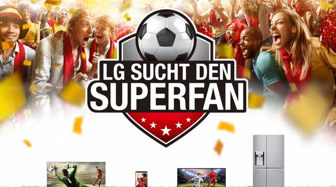LG kürte den WM-Super Fan