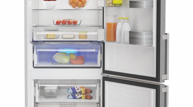 Grundig Kühl- /Gefrierkombination GKN 27930 FXP mit Odour Fresh+.