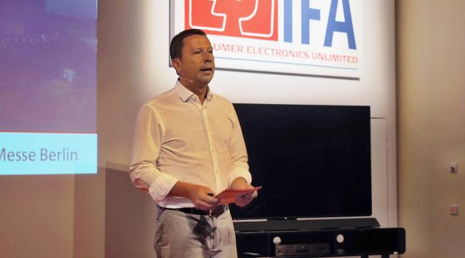 IFA-Direktor Jens Heithecker: „Die IFA bildet das digitale Leben ab.“