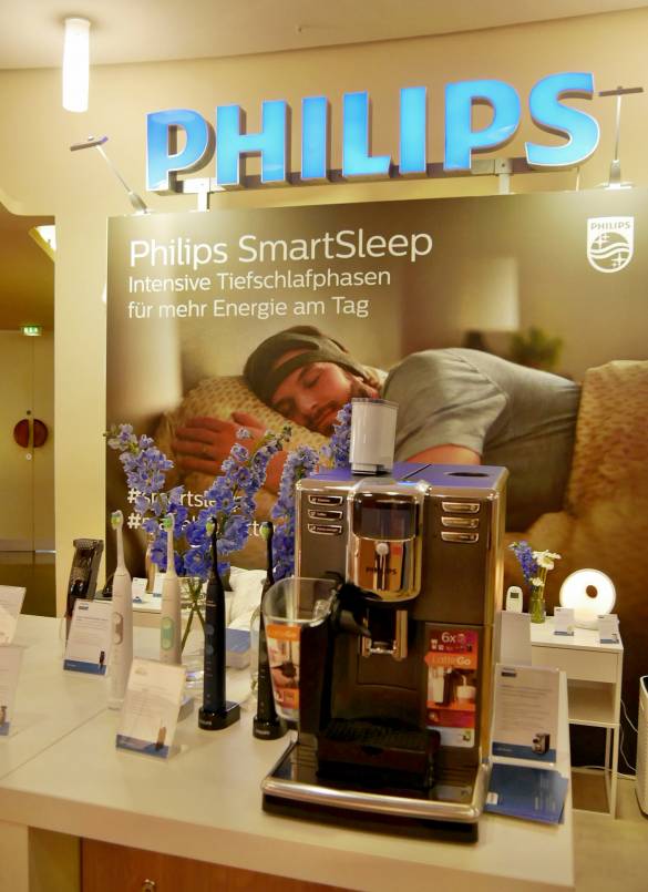 Philips sorgt für gesunden Schlaf und für den Muntermacher am Morgen.