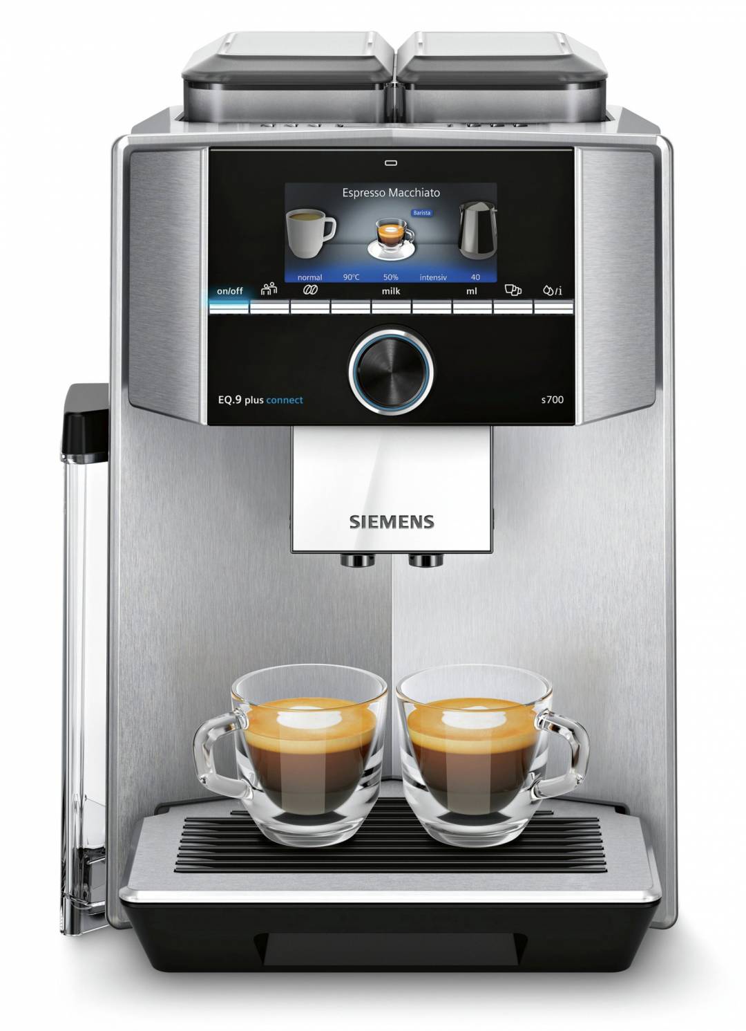 Siemens Kaffeevollautomat EQ.9 plus connect S700 Steuerung per Handy