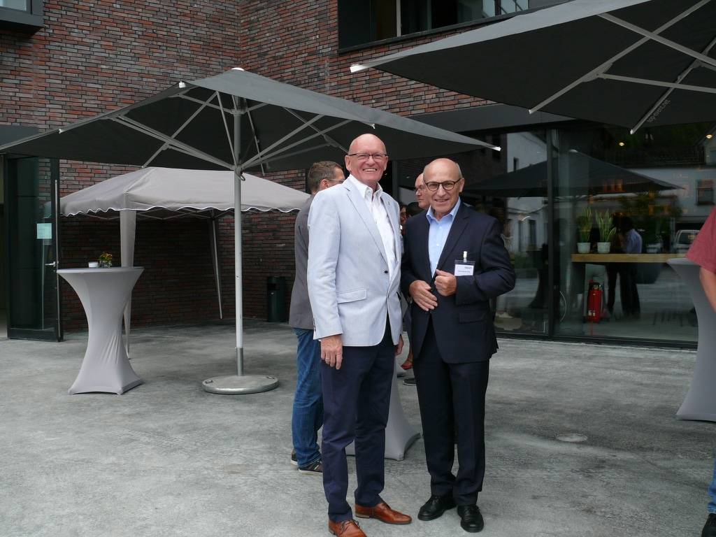 Wiedersehen bei Graef in Arnsberg: Berthold Niehoff und Heinz Werner Ochs.