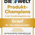 Gütesiegel Produkt-Champions Graef