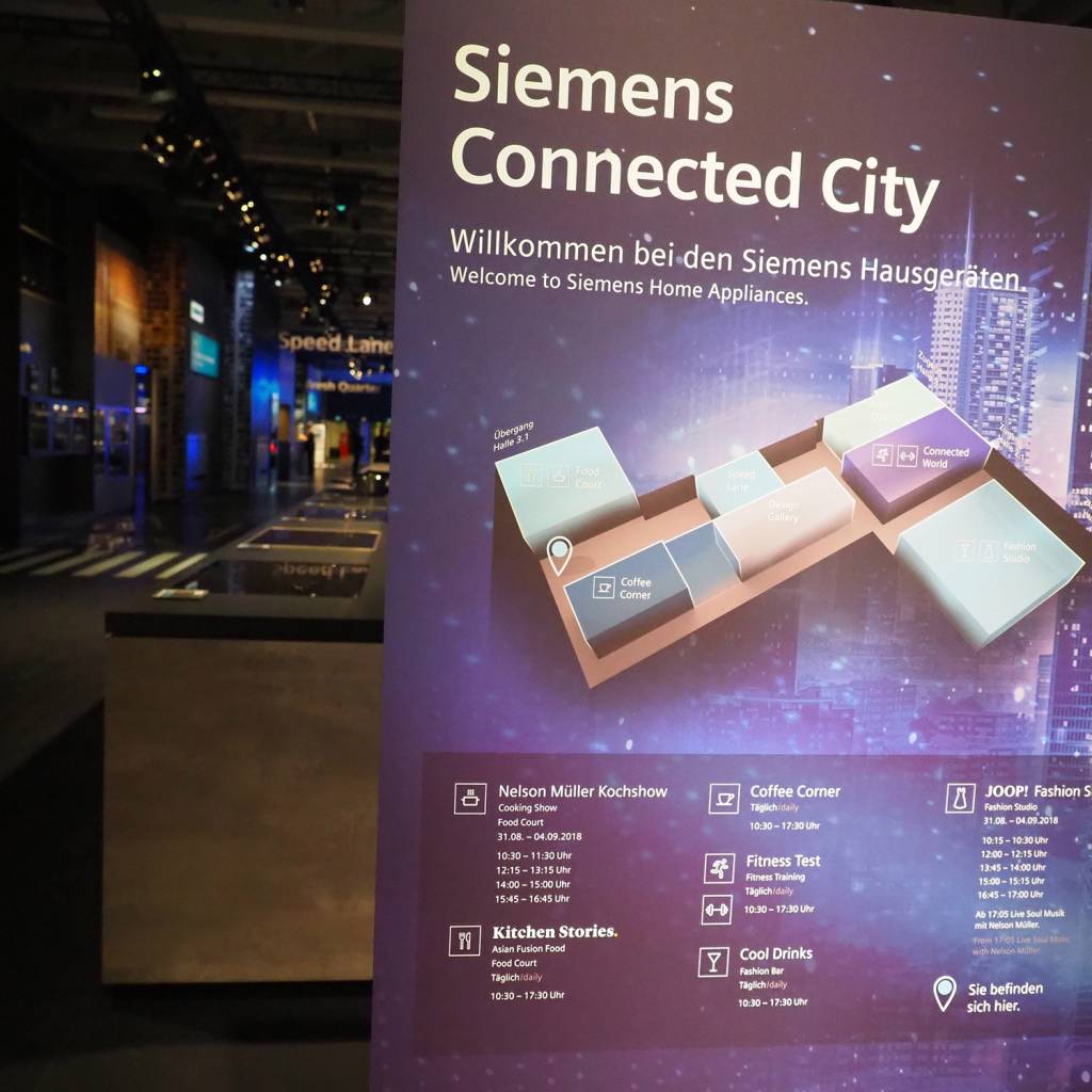 IFA 2018 Siemens Connected City Halle 1.1