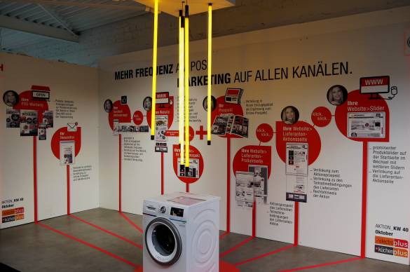 So geht Kommunikation heute. Beispiel einer zeitgemäßen Vermarktungsaktion anhand einer Waschmaschine von Bosch.