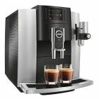 Jura Kaffeevollautomat E8 Modell 2018 mit 12 Kaffeespezialitäten auf Knopfdruck.