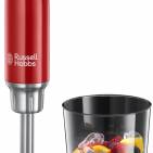 Russell Hobbs Stabmixer Retro Ribbon Red mit Infinity-Mix-Technologie.