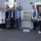 Gut zwei Dutzend junge Unternehmerinnen und Unternehmer aus dem Mitgliederkreis der Bielefelder EK/servicegroup besuchten Ulm und Geislingen.