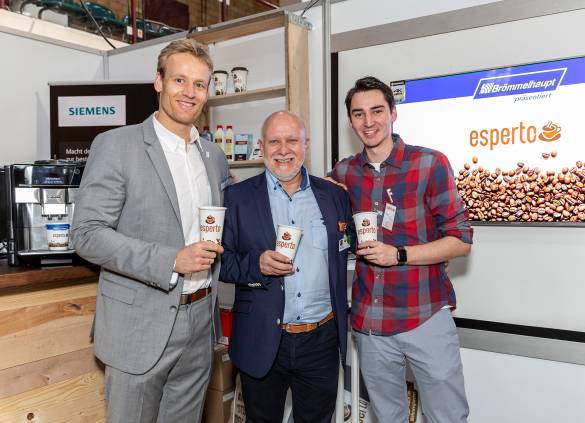 Die „esperto“-Macher (v.l.n.r.): Robert Drosdek, Jochen Ernst und Niklas Geuer.