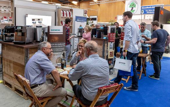 Die „esperto“-Standfläche war ein gefragter Anlaufpunkt während der gesamten Messe.