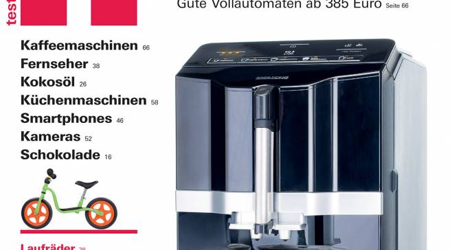 Alles Jahre wieder im Dezember: Die StiWa hat Kaffeevollautomaten im Test.