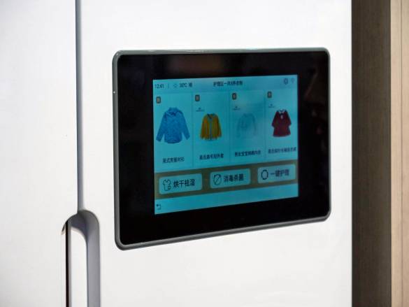 Ein Touchscreen gehört bei den meisten Hausgeräten auf der CES 2019 zum guten Ton.