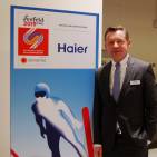 Hat den Coup mit den Nordischen Ski Weltmeisterschaften 2019 eingefädelt: Thomas Wittling, Geschäftsführer Haier DACH.