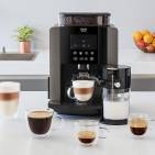 Krups Kaffeevollautomat Arabica Latte mit Barista-Quattro-Force Technologie.