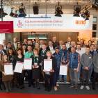 Die Gewinner der Auszeichnung "KüchenInnovation des Jahres 2019" auf der Ambiente in Frankfurt.