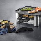 Ideal für Fun-Cooking: das „Lono Raclette for 4“ von WMF.